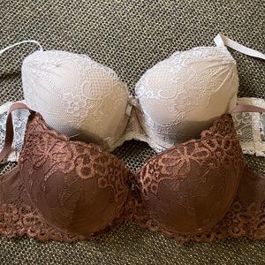 MWOT 36C Padded Lace Bra Bundle